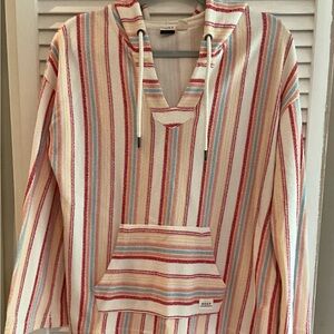 Roxy Multicolor Striped Hoodie